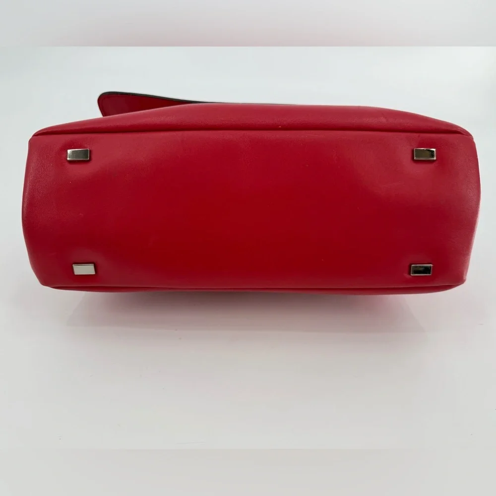 Adrienne‎ Vittadini Red Satchel Shoulder Bag